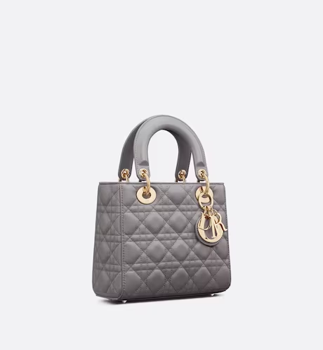 SMALL LADY DIOR MY BAG Steel Gray