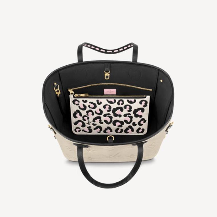 LOUIS VUITTON Neverfull MM long wallet 2-piece set deals Ref: M58525 + M80481