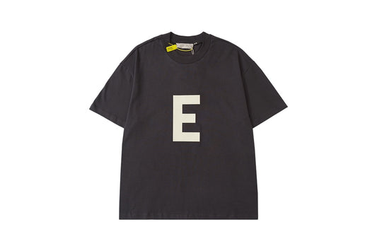 FEAR OF GOD ESSENTIALS BIG E three-dimensional printing short T-shirt