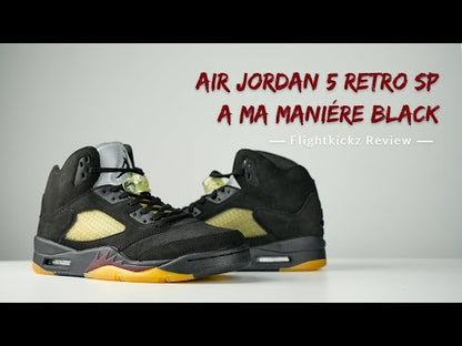 Air Jordan 5 Retro SP A Ma Mani茅re Black (LN5 A1)