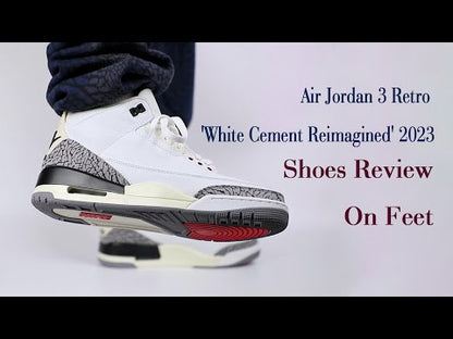 Air Jordan 3 Retro White Cement Reimagined 2023 (LN5 A1 Batch)