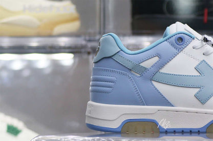 OFF-WHITE Blue & White Out Of Office Sneakers O84G7UD6