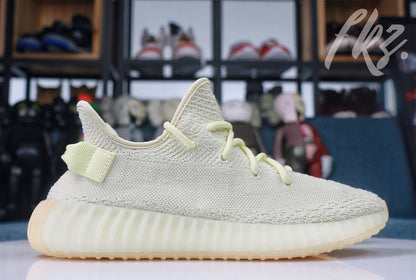 2018 Yeezy 350 V2 Butter/Icy Yellow 锛圠n5 A1)