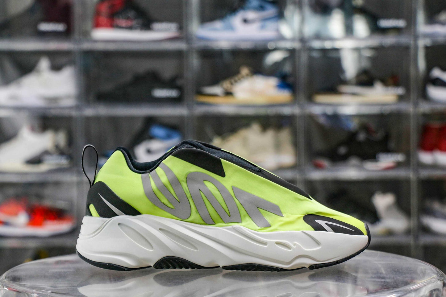 Adidas Yeezy Boost 700 MNVN Laceless Phosphor