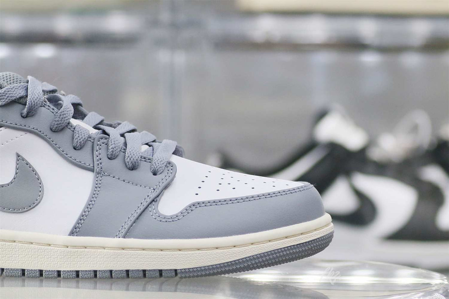 Air Jordan 1 Low White Wolf Grey 2021