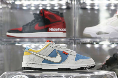 Nike SB Dunk Low & Athena Sail Blun White Grey