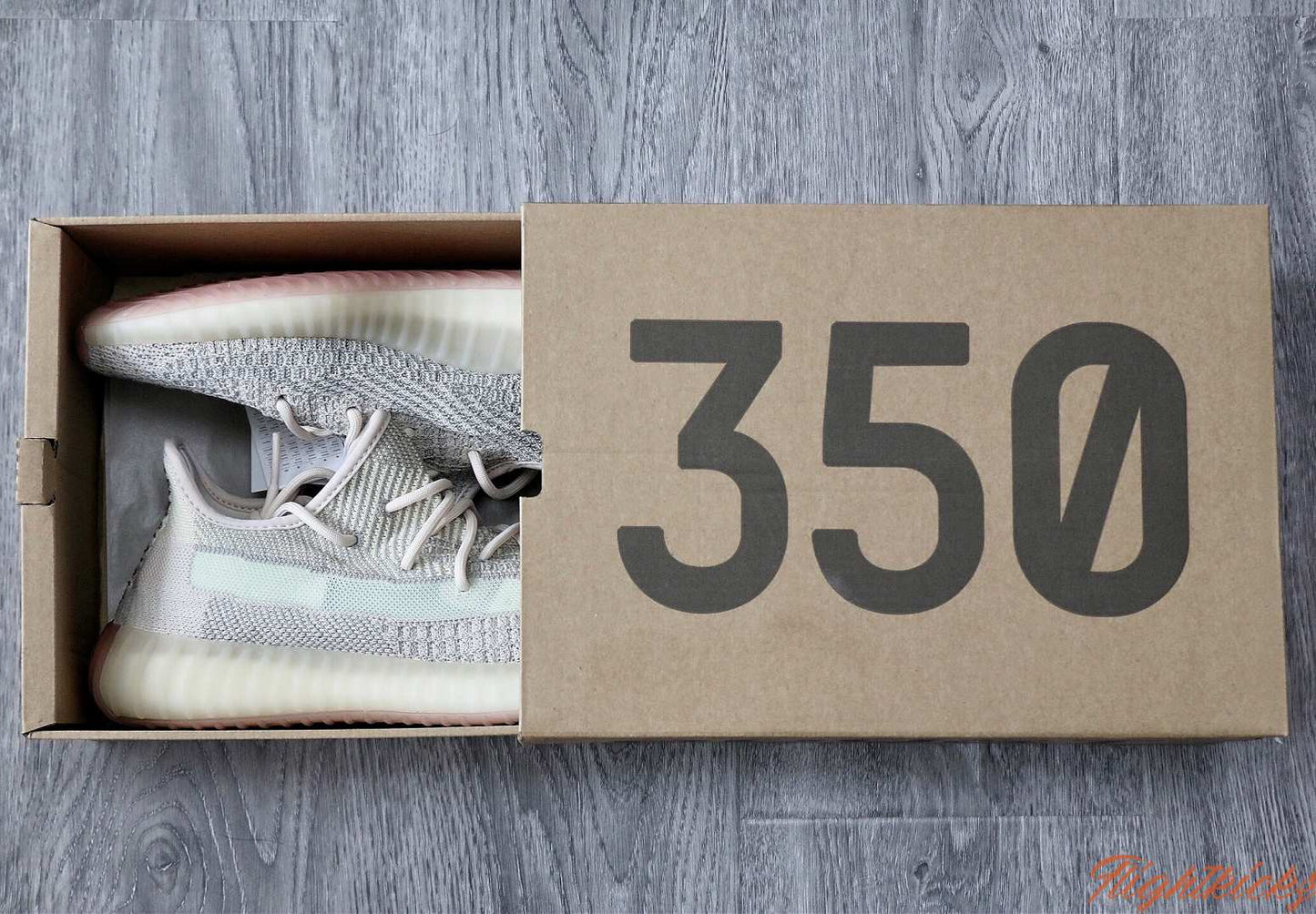 2019 Yeezy 350 V2 Citrin Reflective(Ln5 A1 batch)