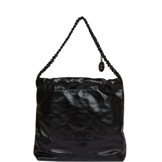 Small Bag Black Black Hardware