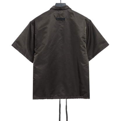 FOG eighth season woven nylon double-sleeved shirt