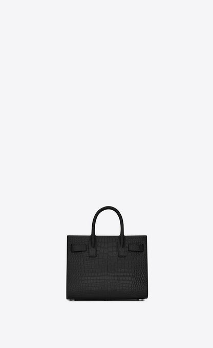 Sac De Jour Nano In Crocodile Shi