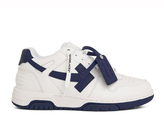 Off-White White Navy Blue Out Of Office Sneaker