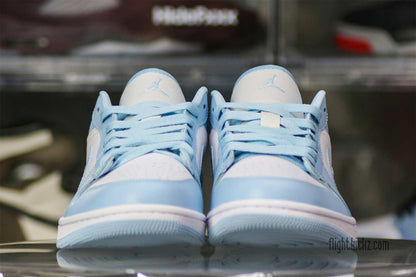 Air Jordan 1 Retro Low White Ice Blue