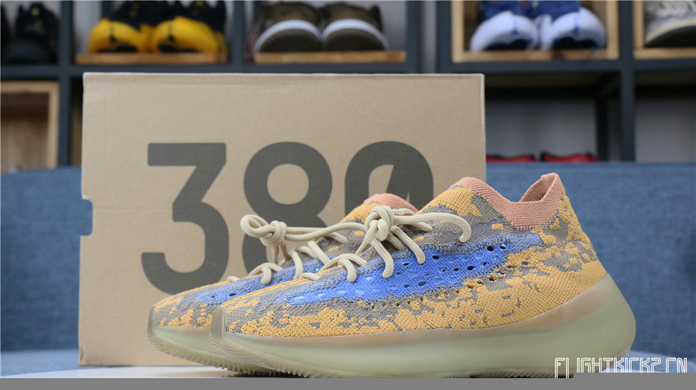 2020 Yeezy Boost 380 Blue Oat Reflective