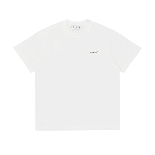 Ow wavy line short sleeves