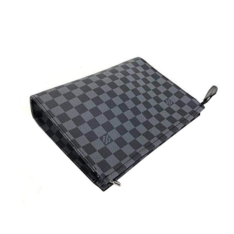 Damier Ebene Clutches Black