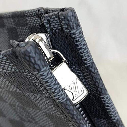 Damier Ebene Clutches Black