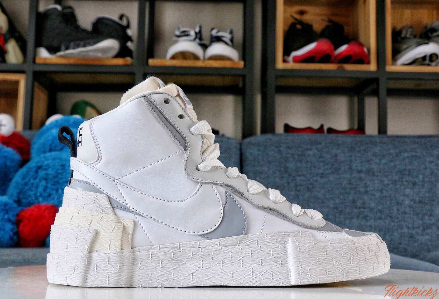 Sacai x Nike Black White Grey