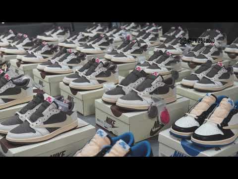 Fragment x Travis Scott x Air Jordan 1 Low (LN5 A1 Batch)