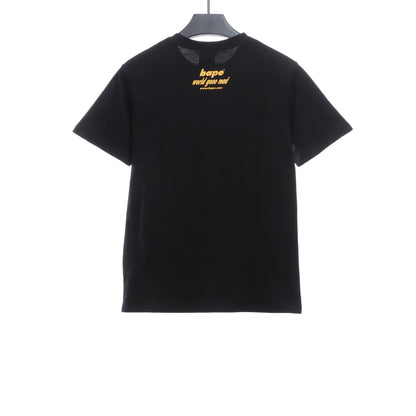 BAPE ape head crazy world series short sleeves