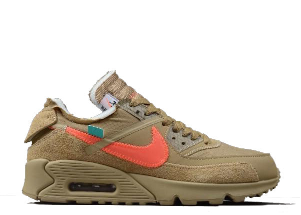 Off-White x Nike Air Max 90 Desert Ore 2019