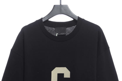 FEAR OF GOD season seven main line flocking big G letter short-sleeved T-shirt