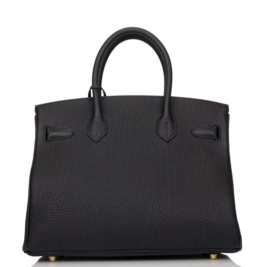 Hermès Birkin 30 Black Togo Gold Hardware