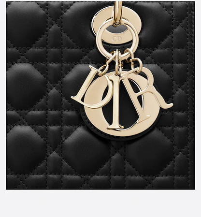LADY DIOR BAG Black