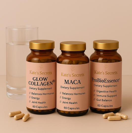 Total Wellness Pack: Maca + Collagen + Hair Vitamins