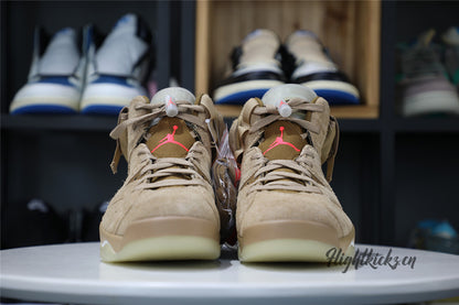 Travis Scott X Air Jordan 6 Retro British Khaki
