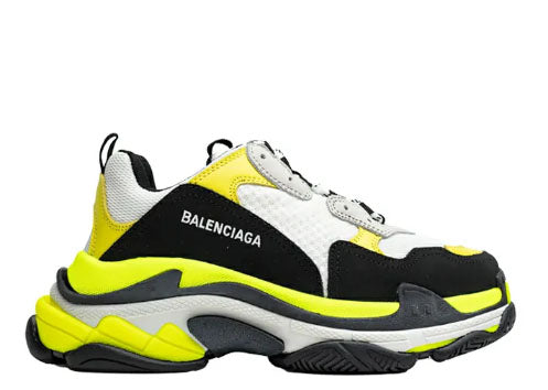 Balenciag* Triple S Trainer Yellow Black