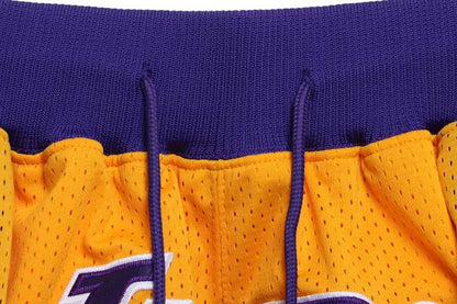 NBA vintage Los Angeles Lakers shorts