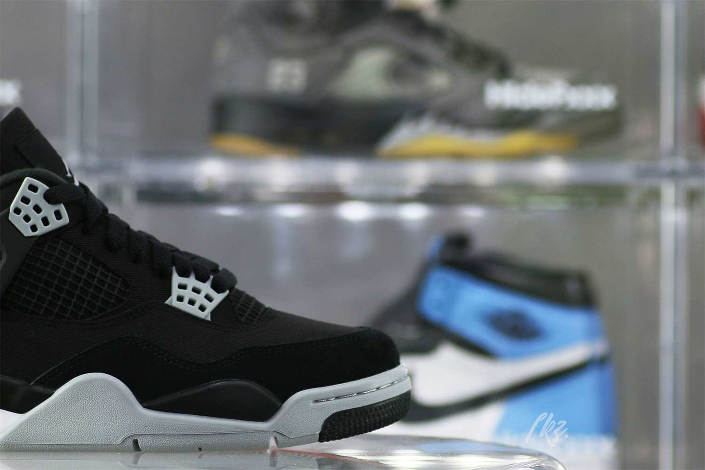 Air Jordan 4 Retro SE Black Canvas