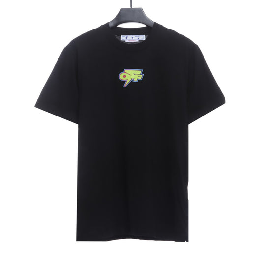 0W deformable 3D color graffiti arrow short sleeves