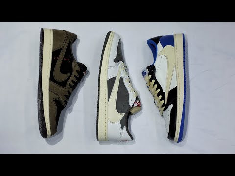 Fragment x Travis Scott x Air Jordan 1 Low (LN5 A1 Batch)