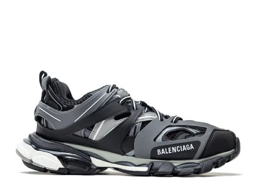 Balenciag* Track Trainer Black Grey White