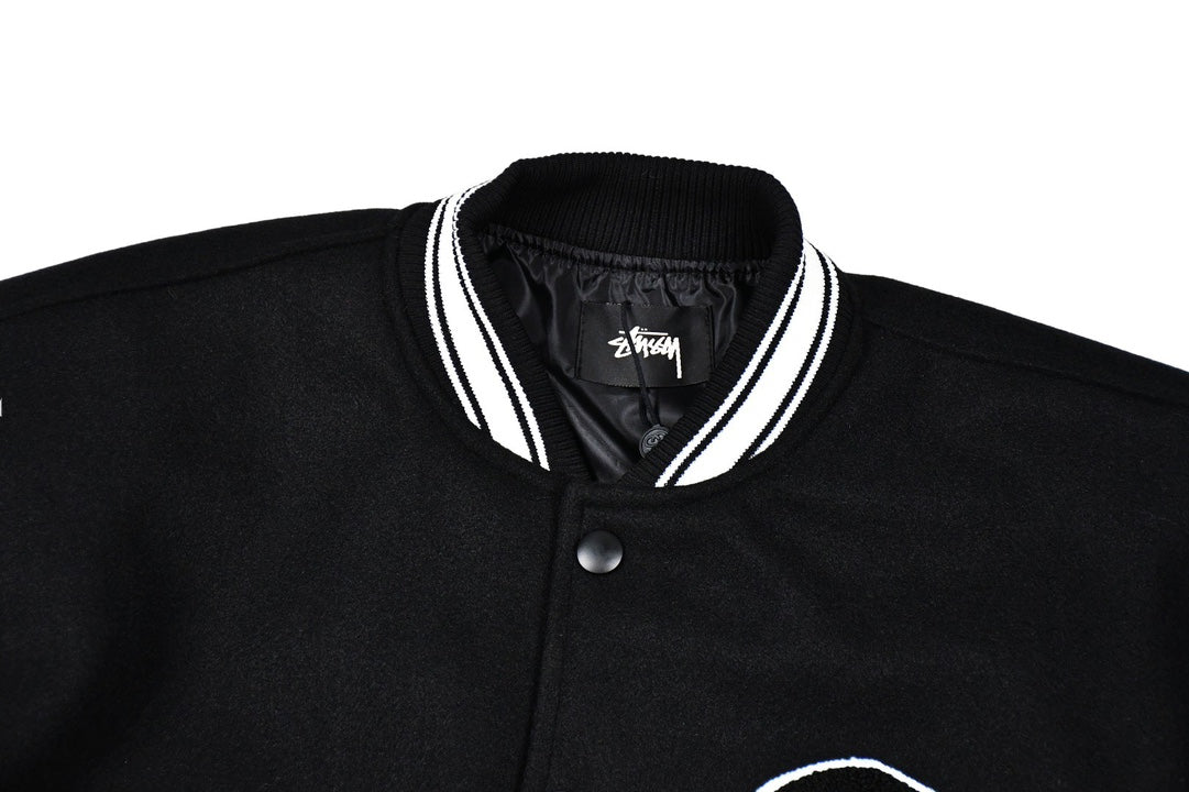 Stussy FW22 Casentino Wool Varsity Jacket