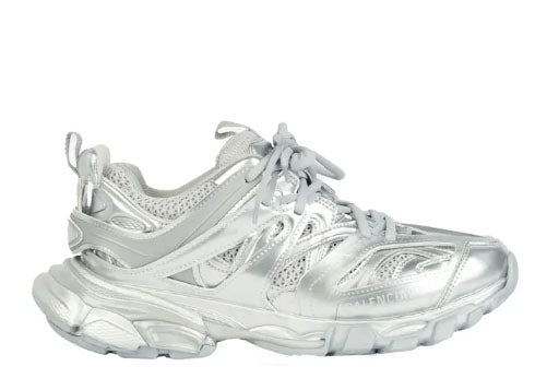 Balenciag* Track Trainer Silver