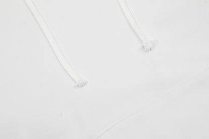 Chrome Hearts embroidered and printed heavy-duty hoodie in White