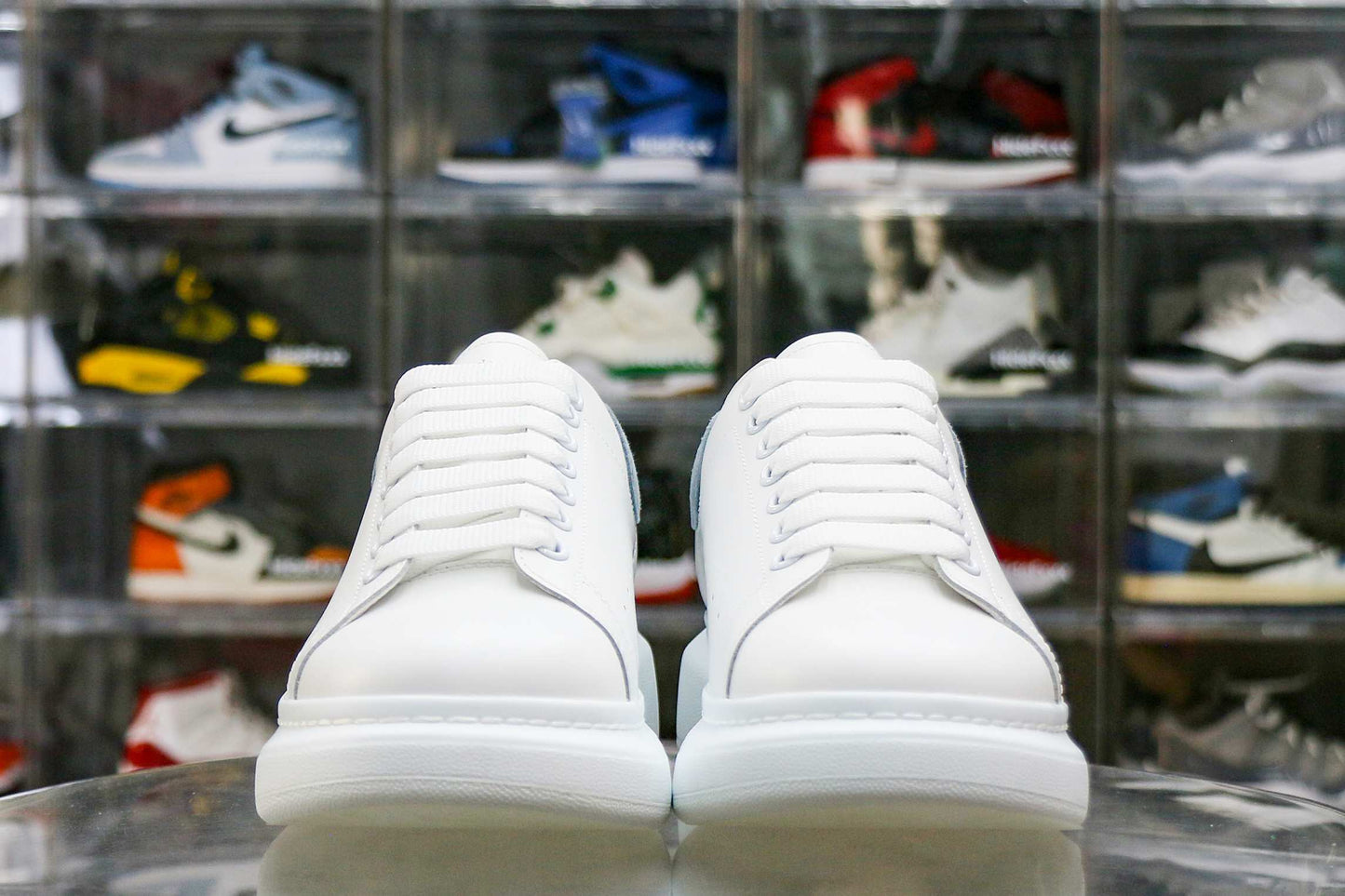 Alexander McQueen Oversized Sneaker White Dream Blue