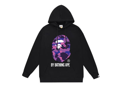 BAPE Ape Head cartoon graphic print hoodie PZRYINT6