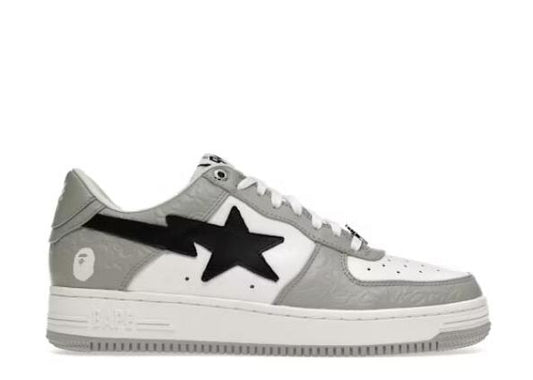 OFF-WHITE A Bathing Ape Bape Sta Low Grey Black