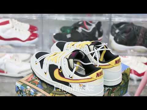 Otomo Katsuhiro x Nike Dunk One Piece Luffy White Yellow