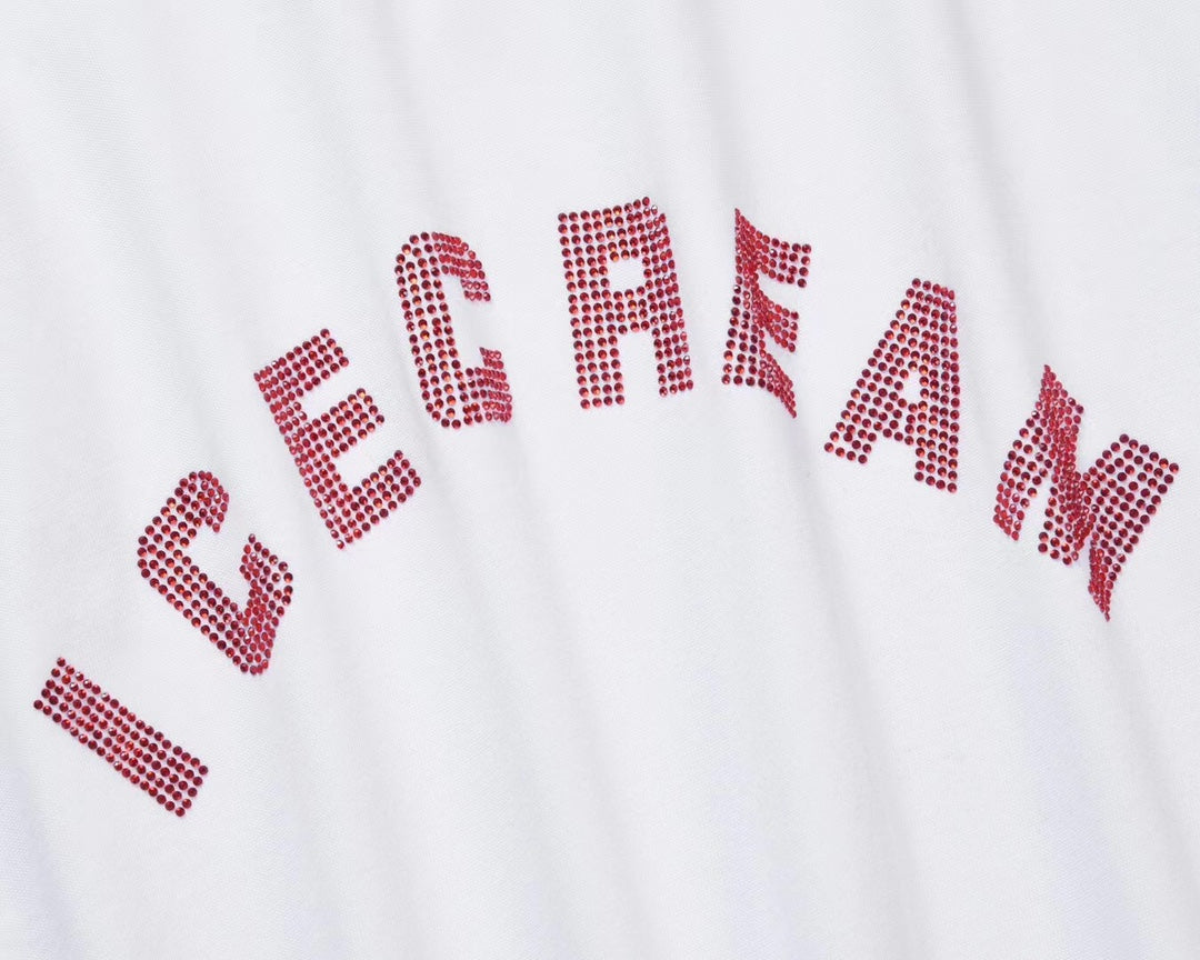 Icecream Hotfix Rhinestones Tee