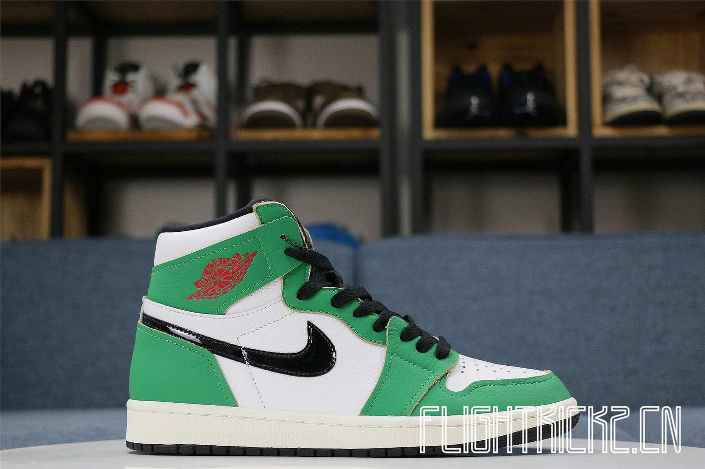 Air Jordan 1 Retro High Lucky Green 2020