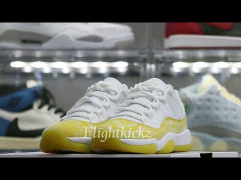 Air Jordan 11 Low Yellow Snakeskin 2023 (LN5 A1 Batch)