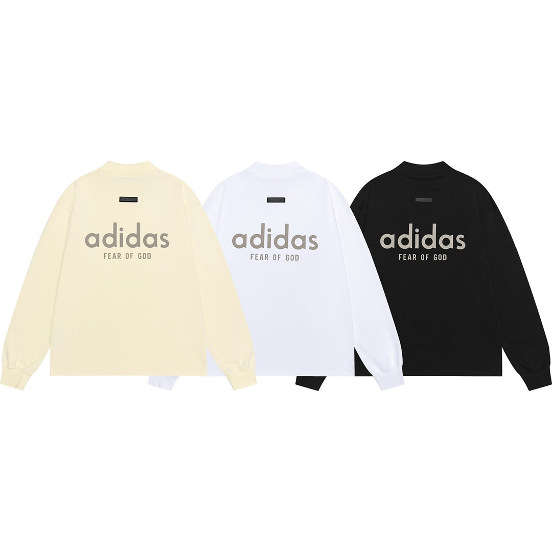 FEAR OF GOD x adidas 3/4 Mock Tee