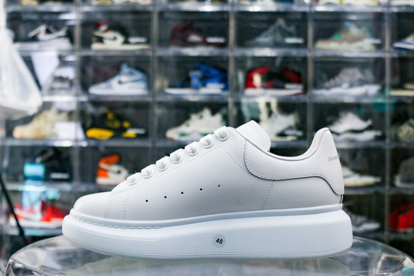 Alexander McQueen Oversized Sneaker White