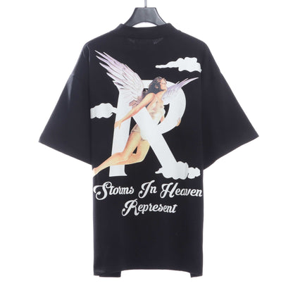 Represent Angel print short sleeves