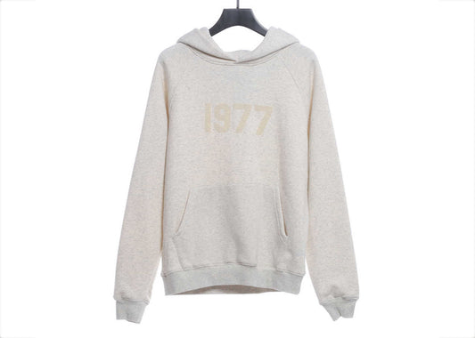 Ess3nt1als F0G 1977 flocking fleece hoodie