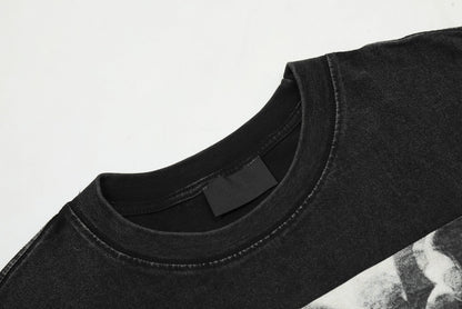 Fear Of God / Essentials vintage style giant angel seductive printing short sleeves